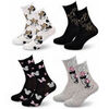Chaussettes Disney Chaussettes Femme Licence Minnie Pack de 4 Paires 133447