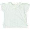 T-shirt enfant Bonton T-shirt - Blanc - 6 mois - Bon &eacute;tat Blanc