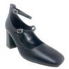 Chaussures Bienve Chaussure noire pour femme b3367