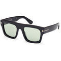 Lunettes de soleil Tom Ford FT0711 FAUSTO Lunettes de soleil, Noir/Vert, 53 mm Grenoble