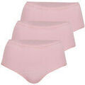 Culottes & autres bas
sur Grenoble : Culottes & slips Athena Culottes menstruelles taille haute, lot de 3 Rose