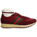 Baskets femme sur Grenoble : Baskets montantes Gucci Baskets bordeaux