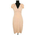 Robes sur Grenoble : Robe courte Prada Robe en soie beige