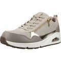 Baskets femme sur Grenoble : Baskets basses Skechers Uno Metallic Sliders