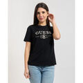 T-shirt Guess T-shirt avec logo brod&eacute; femme Noir Grenoble