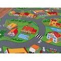 D&eacute;coration sur Grenoble : Tapis Rugsx Tapis enfant ruelles PETIT VILLAGE 200x250 cm Multicolore 200x250 cm. . Maison & D&eacute;co > Tapis.