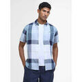 Chemises/chemisettes sur Grenoble : Chemise Barbour Chemise manches courtes bleue en lin