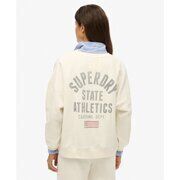 Pull Superdry Sweat &agrave; col rond imprim&eacute; Athletic Essentials