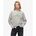 Pulls/Sweat sur Grenoble : Pull Superdry Sweat &agrave; col rond d&eacute;contract&eacute; British Design