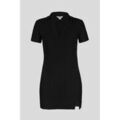 Robe courte Enorsia Robe mini &agrave; col en V profond Noir Grenoble