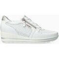 Chaussures Mephisto Sneakers en cuir ABBY-PERF.P5144311 Blanc