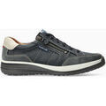 Chaussures Mephisto Sneakers en cuir SACCO.P5145103 Gris Grenoble