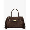 Sac &agrave; main Milano sac port&eacute; &eacute;paule Velvet cuir VELVET 23D-0VE25114 Marron