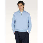 Pull Paul & Shark Pull camionneur bleu en coton