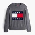 Pull Tommy Jeans Tjm Reg Melange Flag Swe