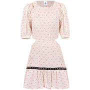 Robe courte Le Voli&Egrave;re - Beige