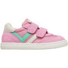 Baskets basses enfant Naturino Sneakers pieds nus en cuir et tissu KEVIS 2 VL.