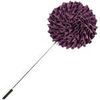 Broches Cravate Avenue Signature Boutonni&egrave;re Dahlia Violet