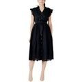 Robe courte Vila Vianglassi V-Neck S/L Midi 14105143