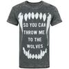 T-shirt Bring Me The Horizon Song Lyrics Text Print T-shirt &agrave; manches courtes Gris