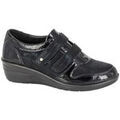 Randonn&eacute;e sur Grenoble : Chaussures Boulevard DF4623 Noir