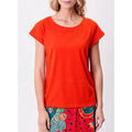 T-shirt La Fiancee Du Mekong T-shirt coton bio uni dentelle CEBANE Grenoble