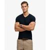 T-shirt Superdry T-shirt col V en coton biologique avec logo brod&eacute;