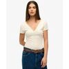 T-shirt Superdry Haut corset &agrave; manches courtes