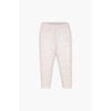 Pantalon Enorsia Leggings Imprim&eacute;s Abeille Taille Haute Blanc