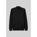 Gilets sur Grenoble : Gilet Enorsia Veste Premium en Jersey Textur&eacute; Noir