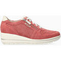 Randonn&eacute;e sur Grenoble : Chaussures Mephisto Sneakers en cuir ABBY-PERF.P5144601 Rose