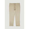 Pantalon Enorsia Pantalons &agrave; ourlet repli&eacute; avec cordon de serrage Beige