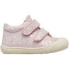 Baskets basses enfant Naturino Chaussures premiers pas en suede avec paillettes COCOON VL
