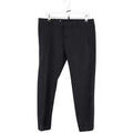 Pantalons sur Grenoble : Pantalons de costume Dsquared Pantalon droit en laine noir