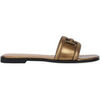 Claquettes Potamy Premium Sabots Dor&eacute;