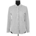 Chemises sur Grenoble : Chemise S&eacute;zane Chemise en coton bleue Bleu