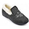 Chaussons Ozabi Pantoufle Charentaise femme hiver D869 GRIS