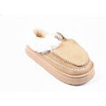 Chaussons / Pantoufles sur Grenoble : Chaussons Ozabi Pantoufles Charentaises Ultra L&eacute;g&egrave;res Sherpa MD10158 CAMEL Multicolore