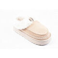 Chaussons / Pantoufles sur Grenoble : Chaussons Ozabi Pantoufles Charentaises Ultra L&eacute;g&egrave;res Sherpa MD10158 TAUPE multicolor