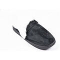 Chaussons / Pantoufles sur Grenoble : Chaussons Ozabi Pantoufles Charentaises femme Ultra L&eacute;g&egrave;res MD9691 NOIR Noir