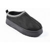 Sabots Ozabi Pantoufles Femme Hiver Mule Style Scandinave MD9769 NOIR