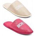 Chaussons / Pantoufles sur Grenoble : Chaussons Ozabi Pantoufles Femme Lurex Glitter Pack de 2 Paires ROSE