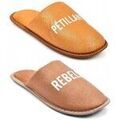 Chaussons / Pantoufles sur Grenoble : Chaussons Ozabi Pantoufles Femme Lurex Glitter Pack de 2 Paires BRONZE