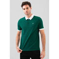 Polos sur Grenoble : Polo Enorsia Chemise Polo &agrave; Col Oxford en Piqu&eacute; Vert