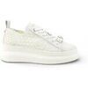 Baskets basses Caf&eacute; Noir C1DS9038-PE26-W022 Blanc