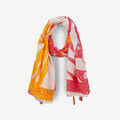 Echarpe Lollipops Foulard rectangulaire corail Petronilla