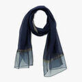 Echarpe Lollipops Foulard rectangulaire bleu Pakita
