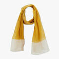 Echarpe Lollipops Foulard rectangulaire jaune Pakita