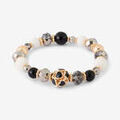 Bracelets Lollipops Bracelet avec perles et c?ur stri&eacute; Romantique Noir Grenoble