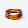 Bracelets Lollipops Jonc large en r&eacute;sine marron Marron Grenoble